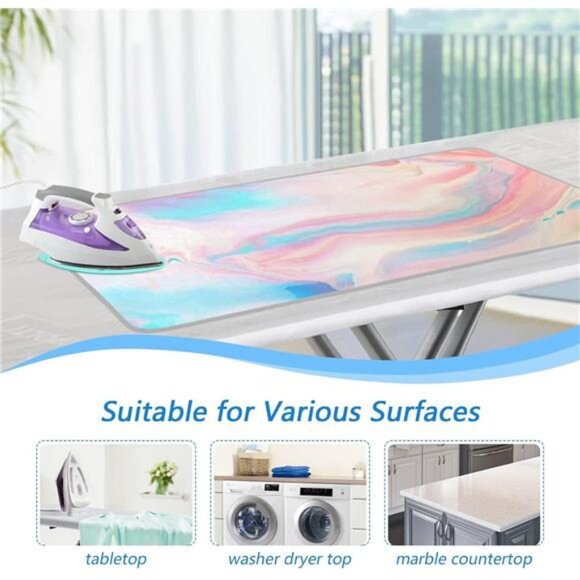 Ironing Mat for Table top Portable Ironing Pad Blanket Washer Dryer Countertop - Picture 5 of 7